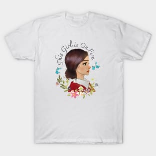 This girl is on fire 🔥 T-Shirt